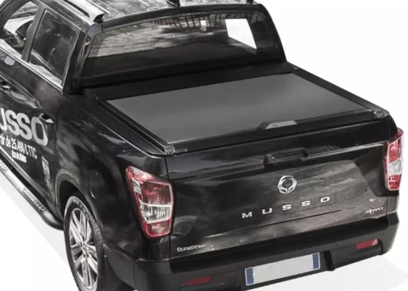 Ролет для SsangYong Musso/Rexton Sports 2018+ матовий чорний SOT 13083 ROLL